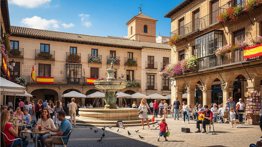 Paisajes diversos de España mostrando la belleza y cultura del país