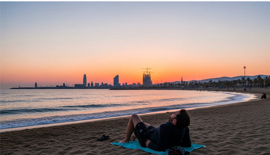 Barcelona en el Alma: Un Viaje a la Serenidad de la Playa 😊😊😊
