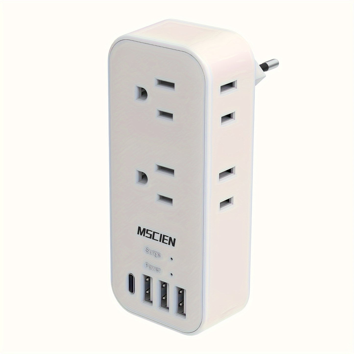 Multi-Port EU Adapter Adaptador Europa 4-Puertos