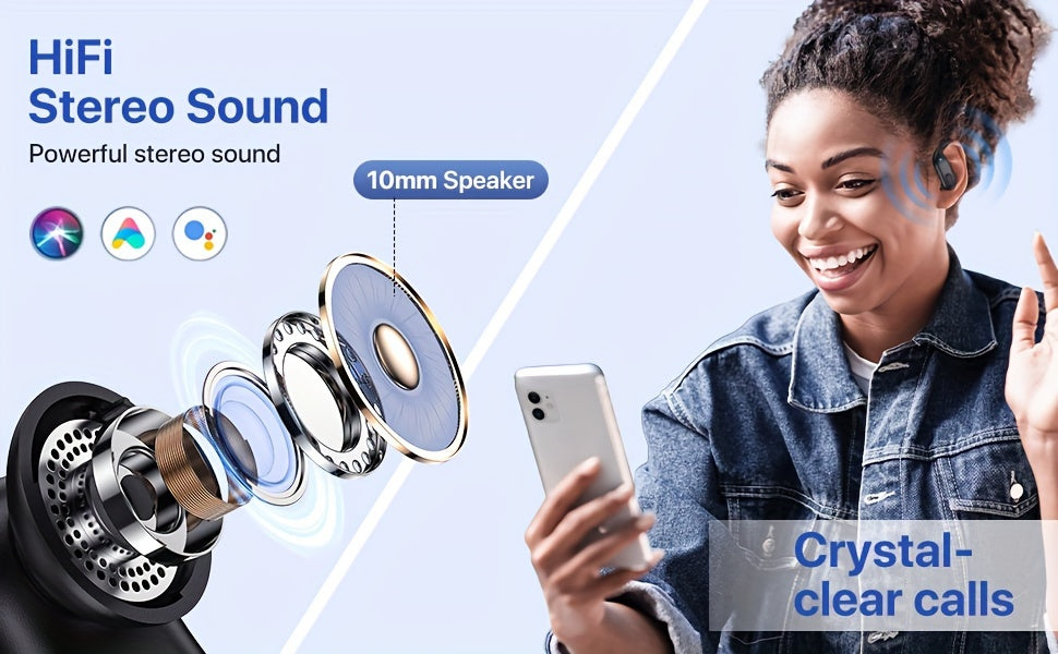 V5.3 Premium Earbuds Auriculares Premium 60H