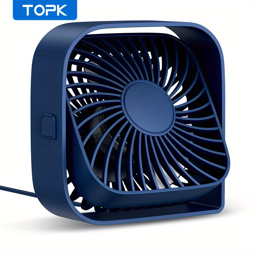 Silent USB Desk Fan 3-Speed