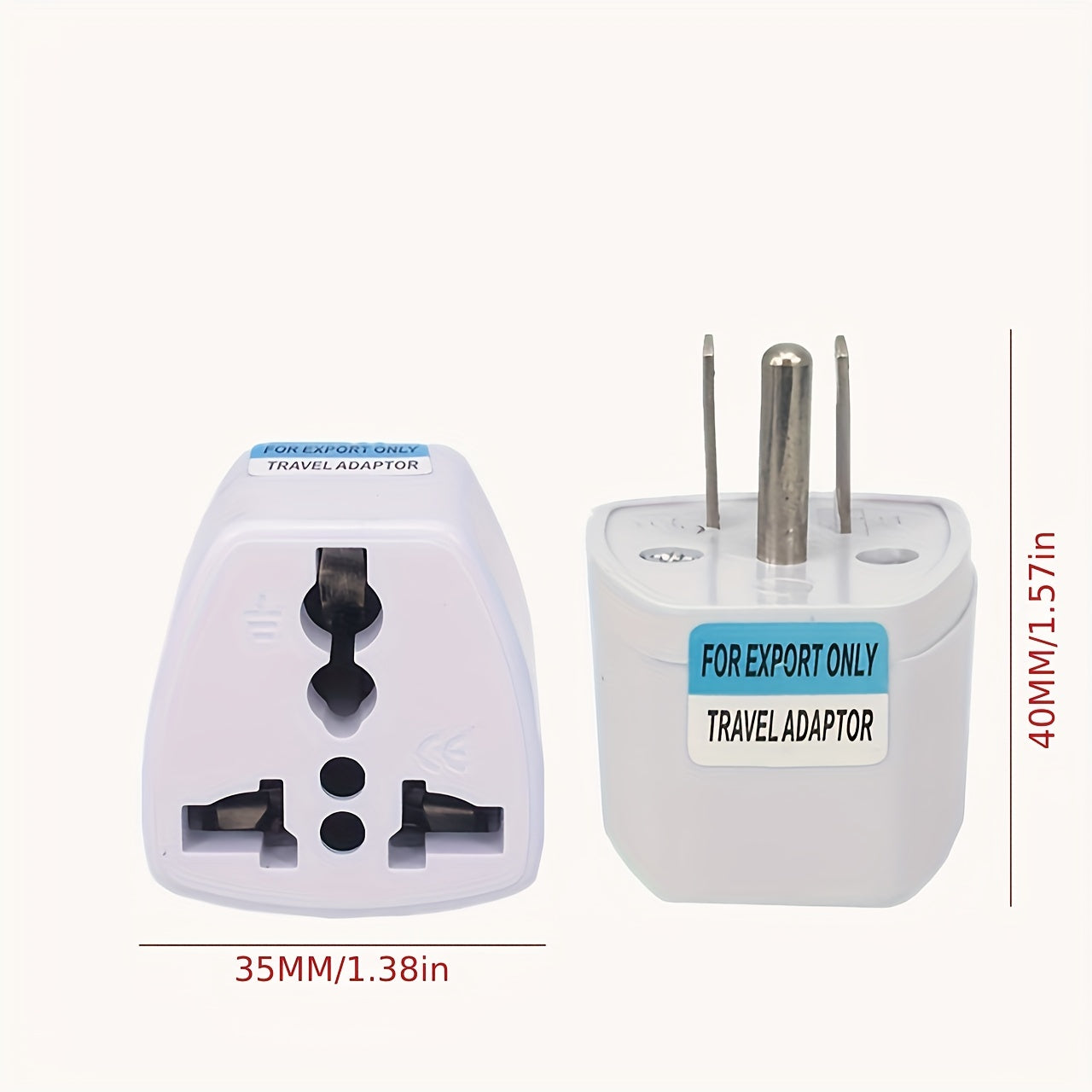 Universal Travel Adapter Adaptador Viaje Universal