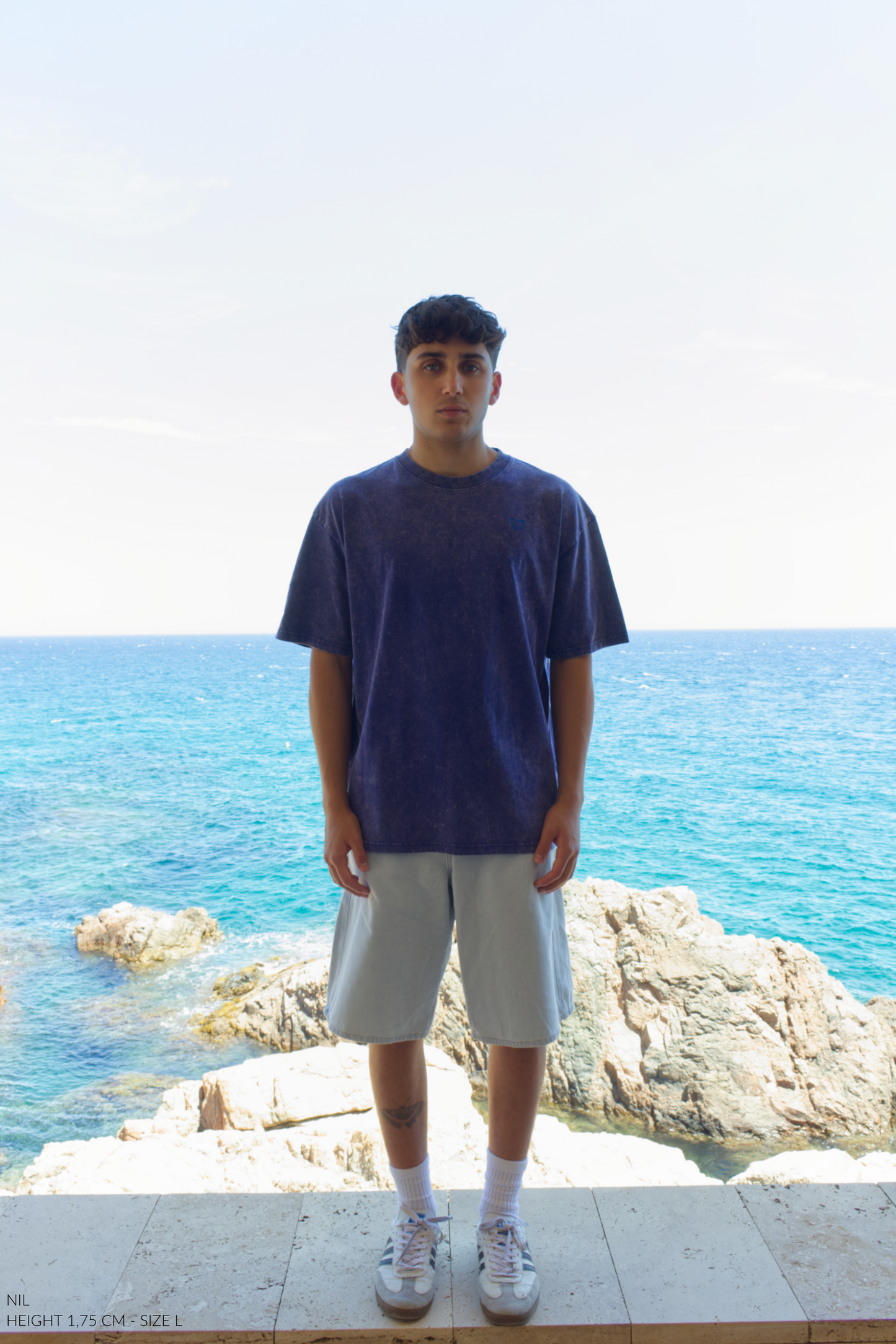 Blue Washed Icon T-shirt