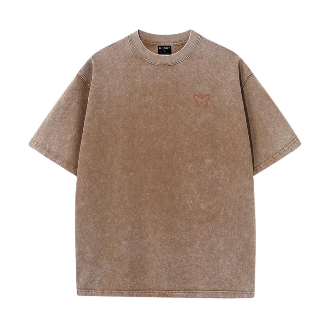 Brown Washed Icon T-shirt