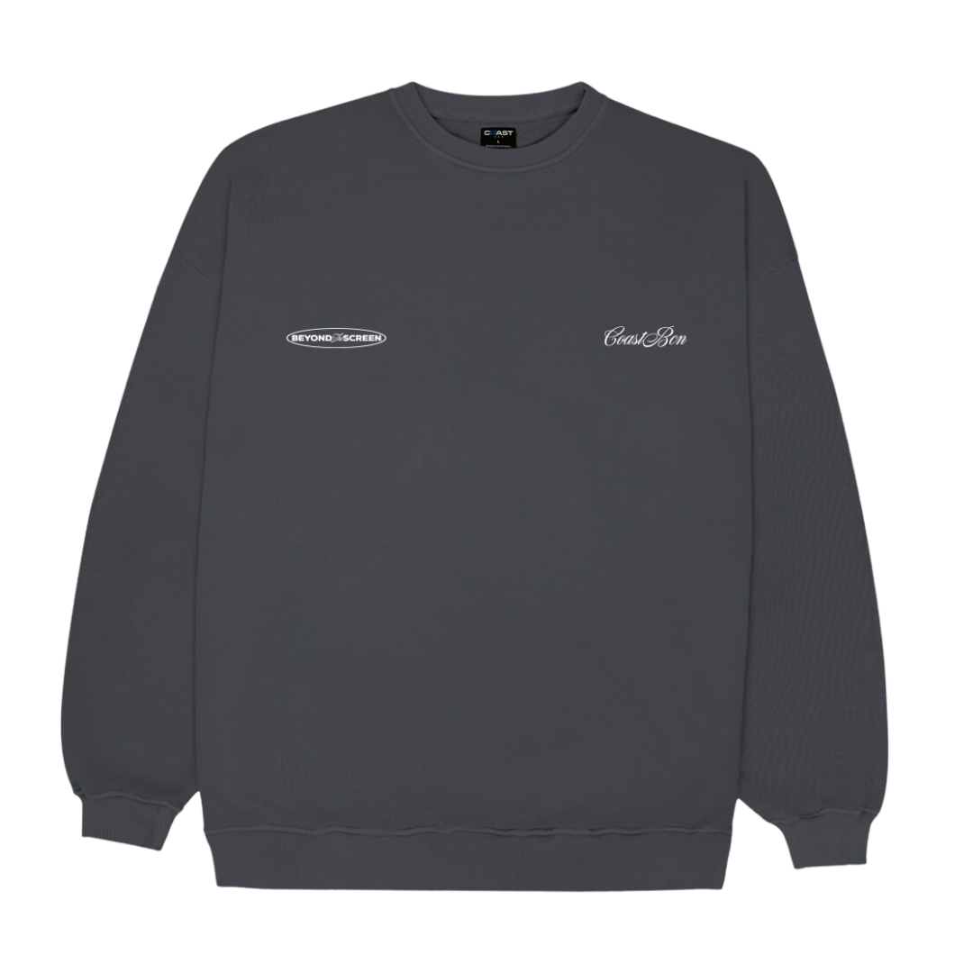 Gray Less Stalking Sweatshirt