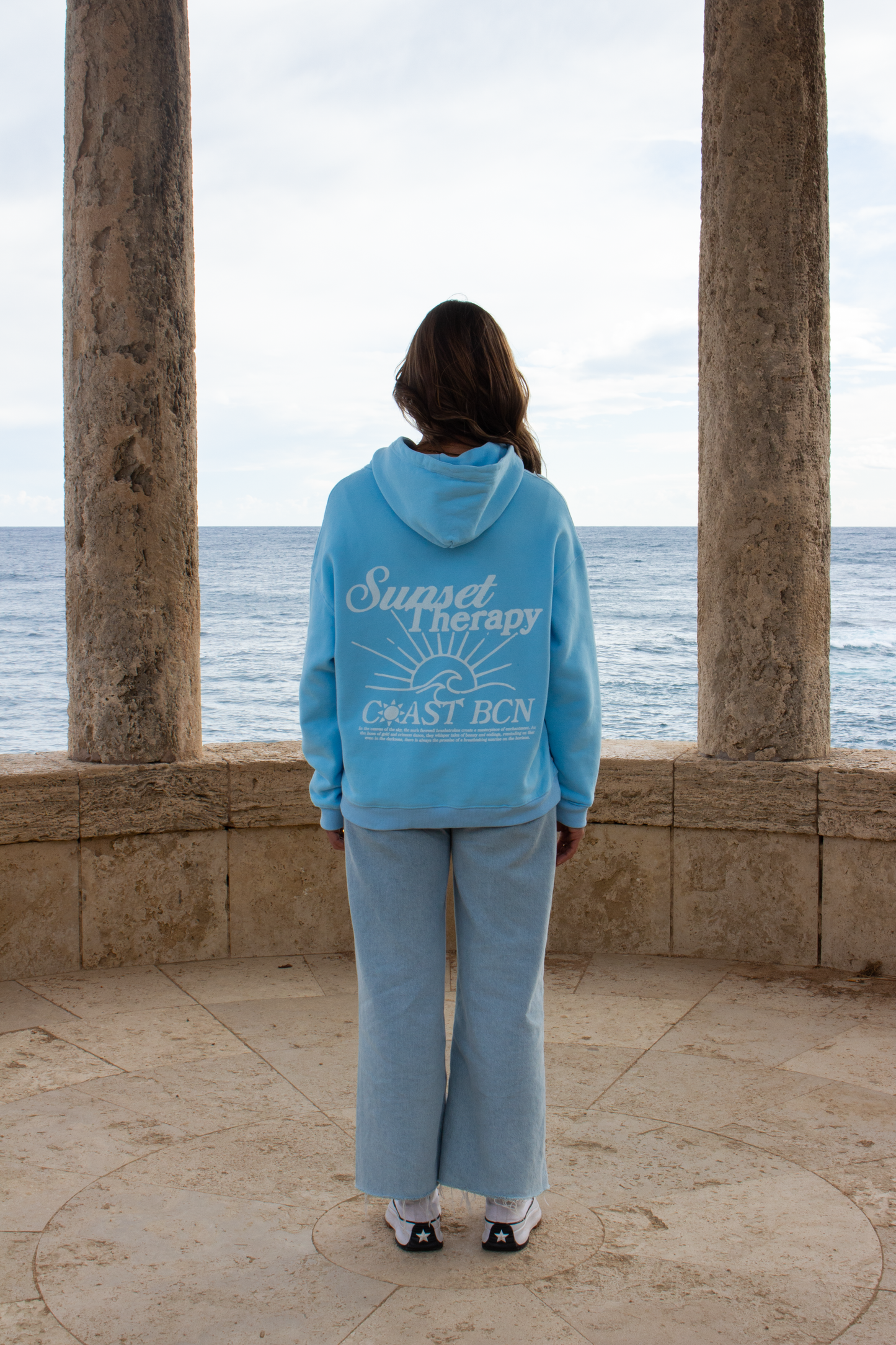 Baby Blue Therapy Hoodie