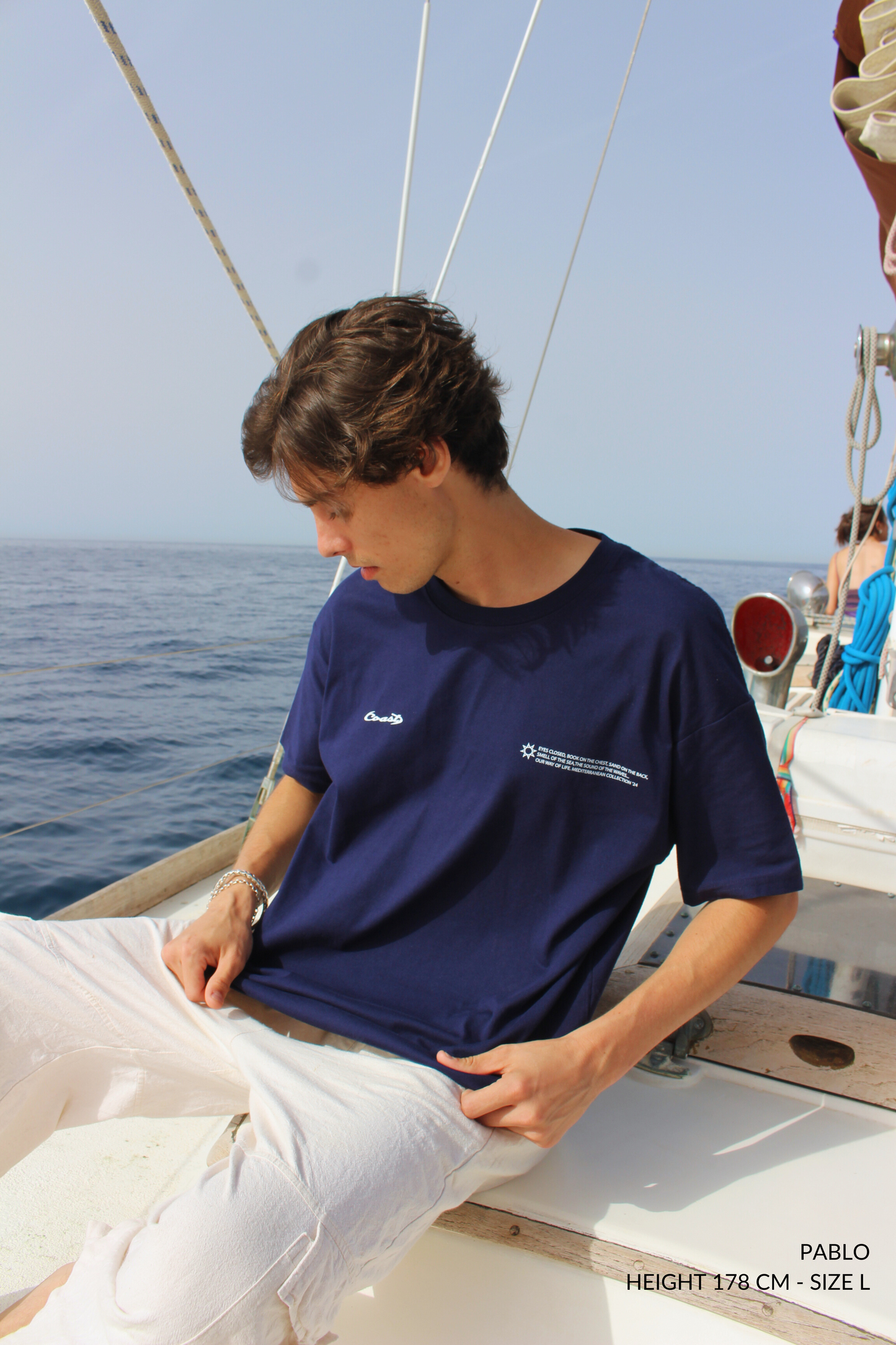 Navy Blue Velero T-Shirt