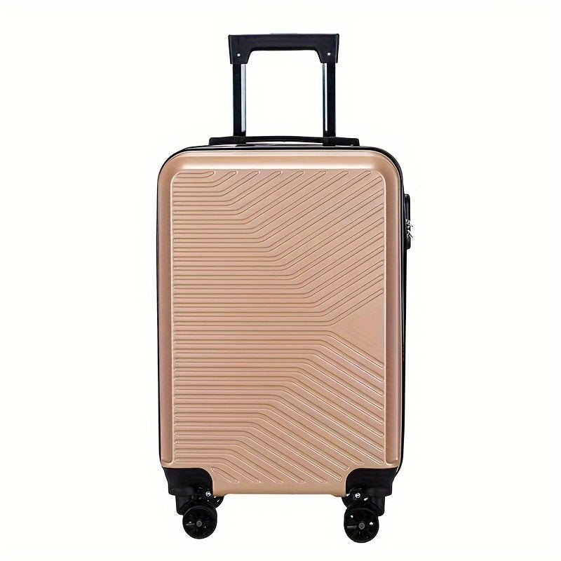 Striped Hard Shell Carry-On, Maleta Cabina Rayas Carcasa Dura