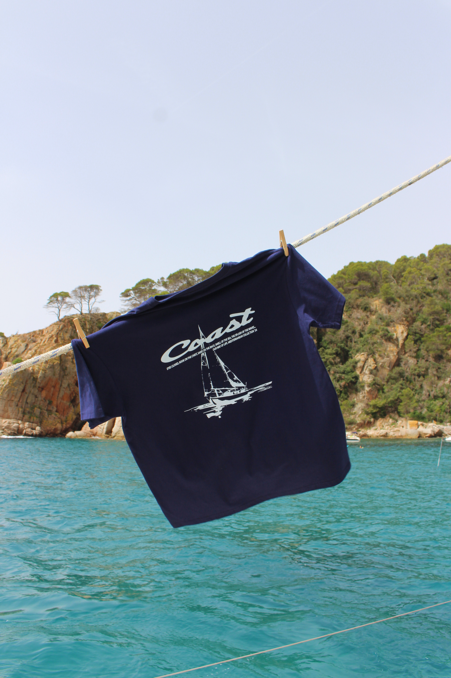 Navy Blue Velero T-Shirt
