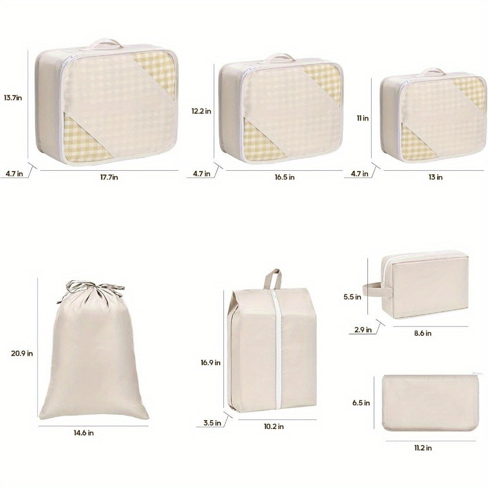 Travel Packing Cubes Organizadores Viaje Maleta