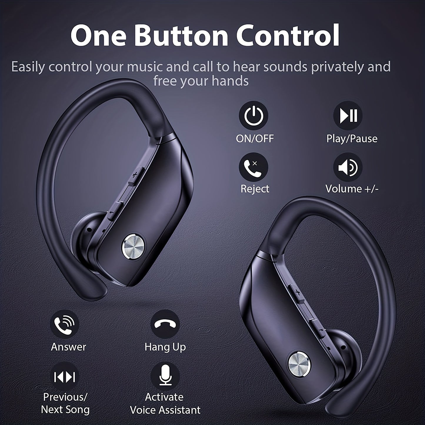 Surround Earbuds Auriculares Envolvente 48H