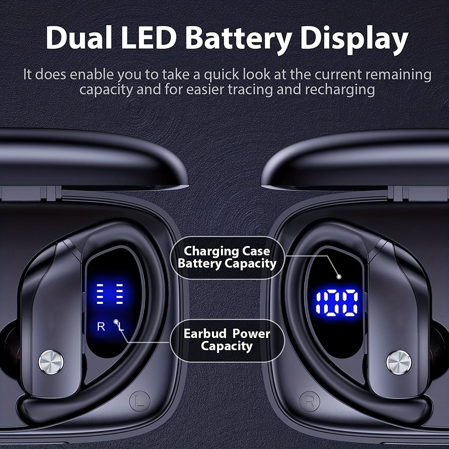 Surround Earbuds Auriculares Envolvente 48H