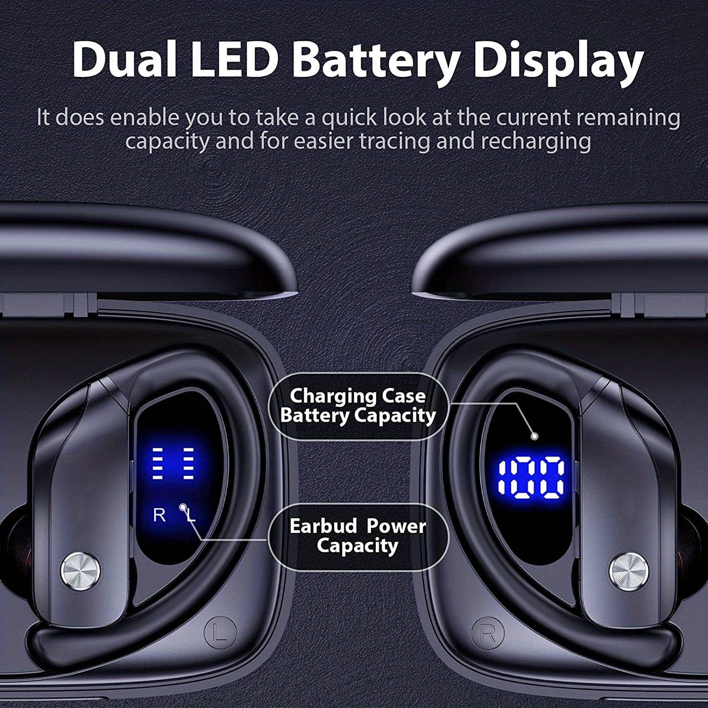 Surround Earbuds Auriculares Envolvente 48H