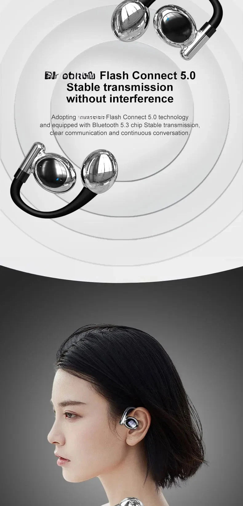 Air Conduction Headphones Auriculares Conducción Aire