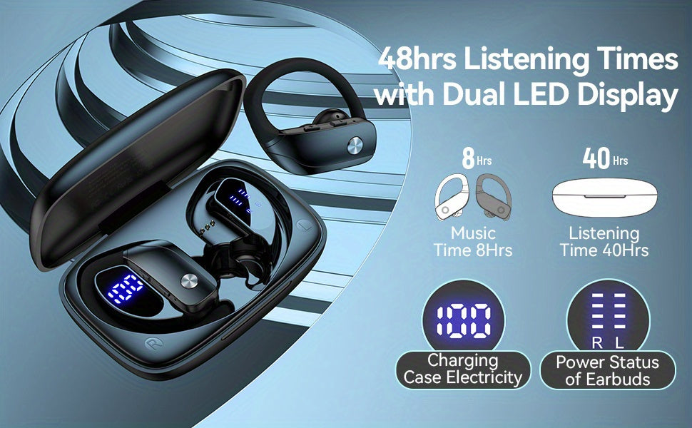 Marathon Sport Earbuds Auriculares Deportivos Maratón