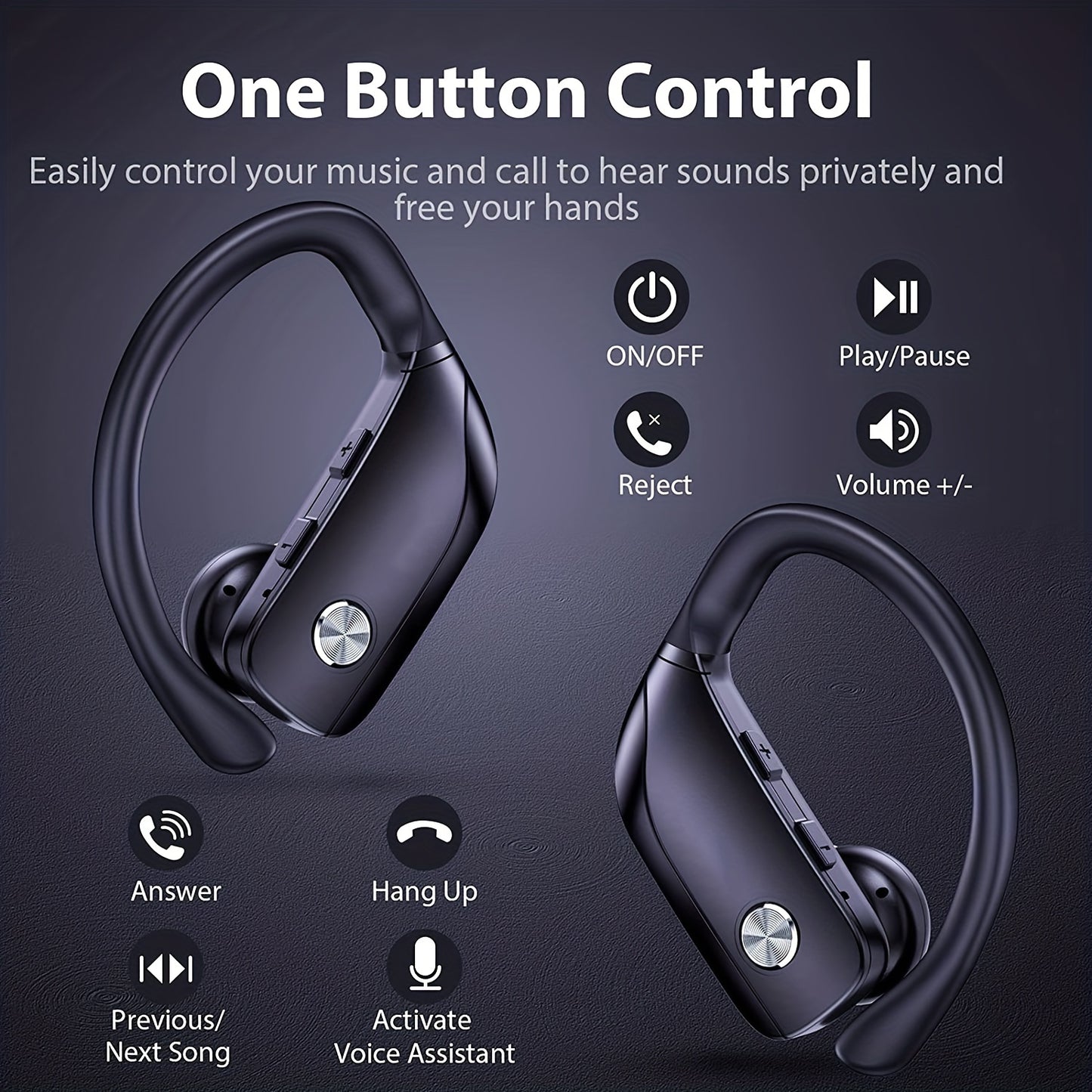 Sweat-Proof Earbuds Auriculares Resistentes Sudor
