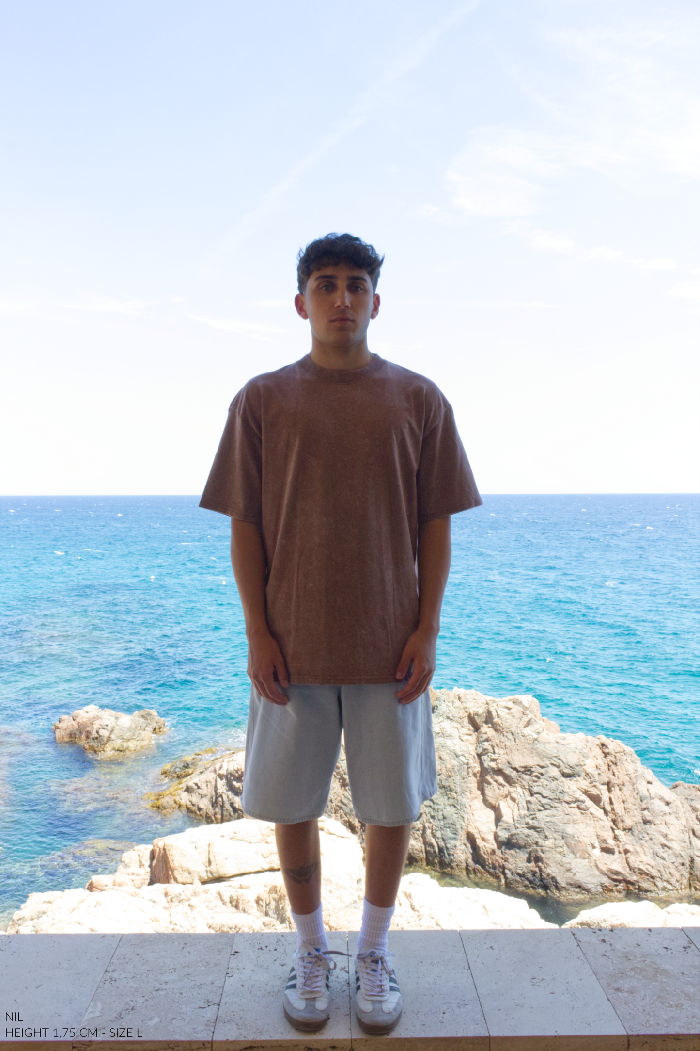 Brown Washed Icon T-shirt