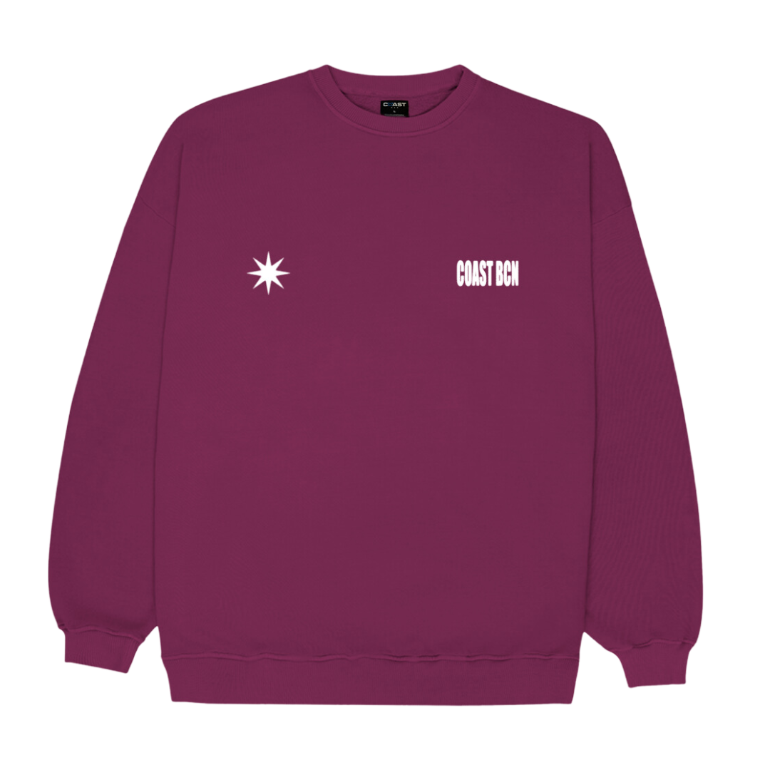 Purple Disconnect Sweatshirt