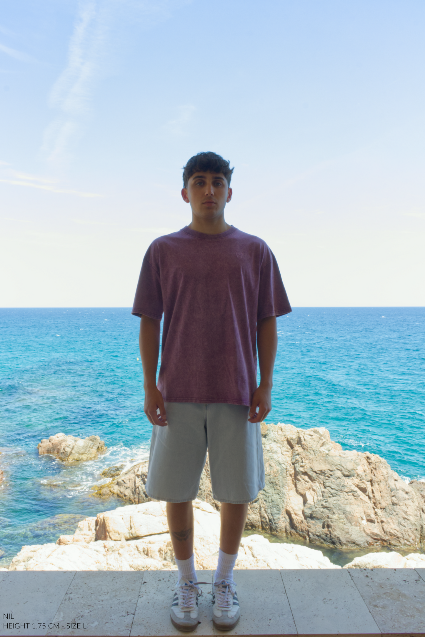Purple Washed Icon T-shirt