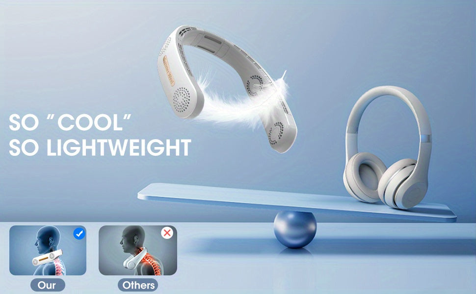 Innovative Bladeless Neck Fan Rechargeable
