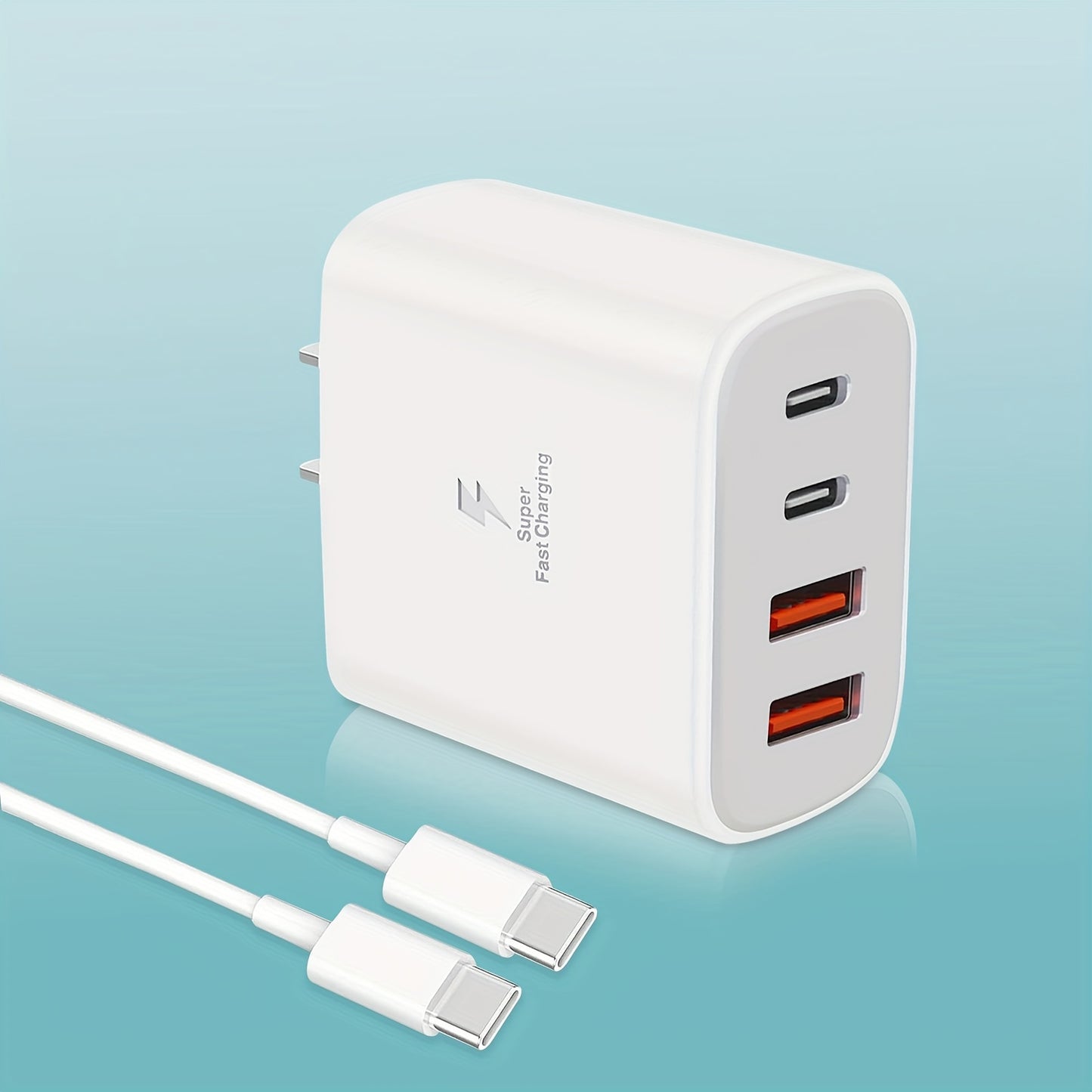 Fast USB-C Charger Cargador Rápido iPad