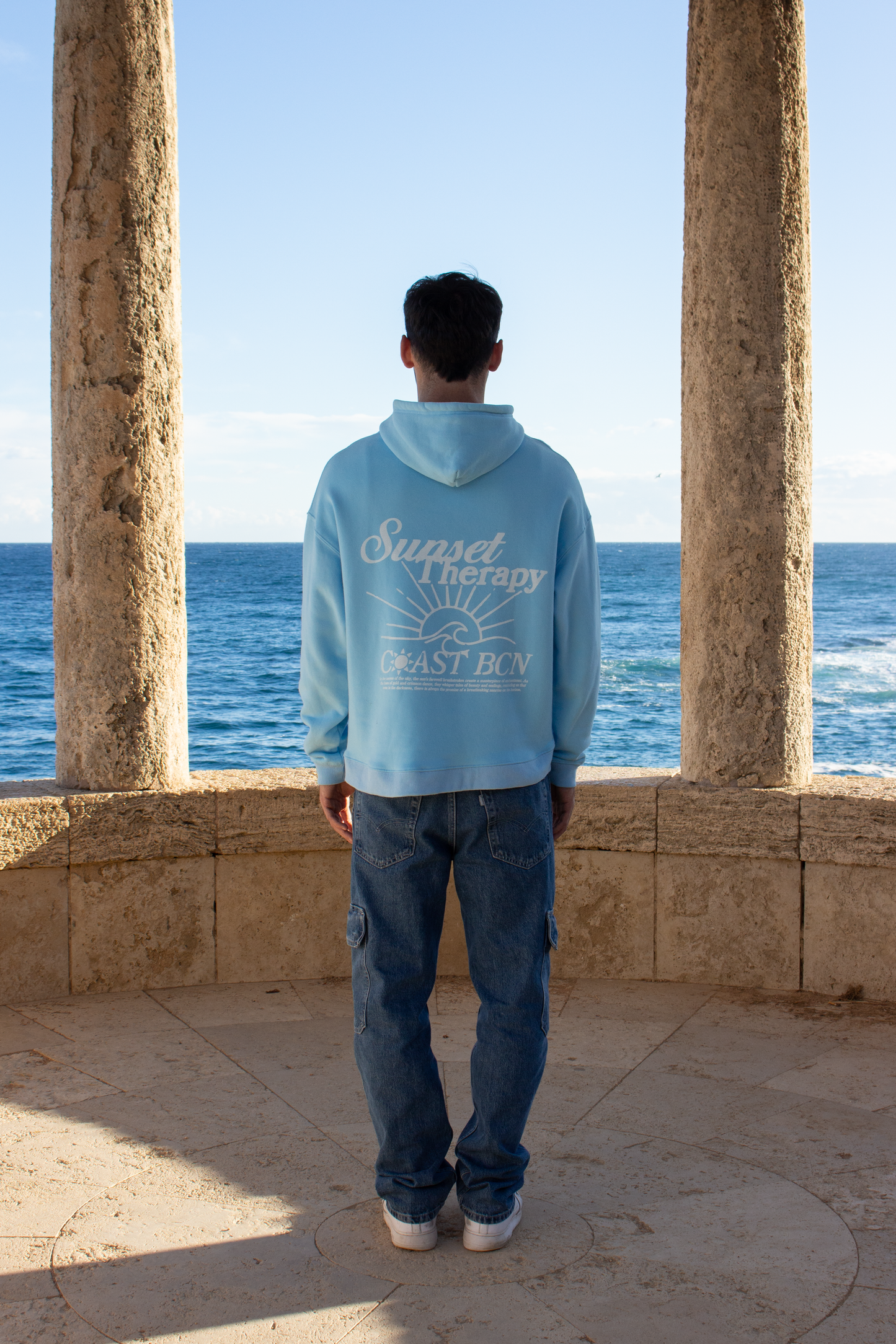 Baby Blue Therapy Hoodie