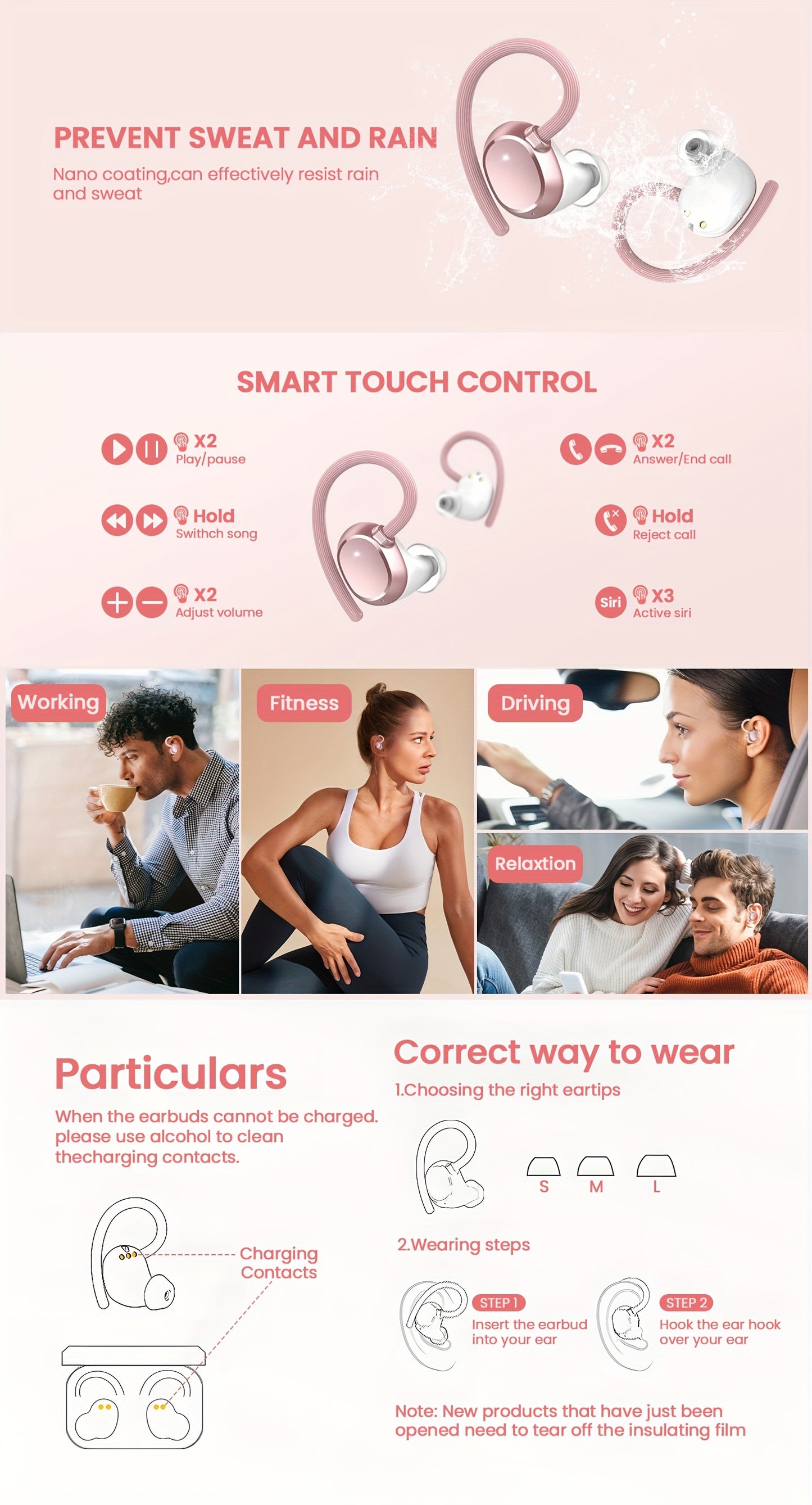 Q25 Ultra Earbuds Auriculares Ultra 120H