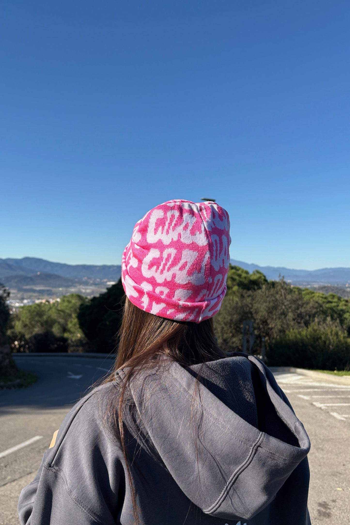 Pink Melt Beanie