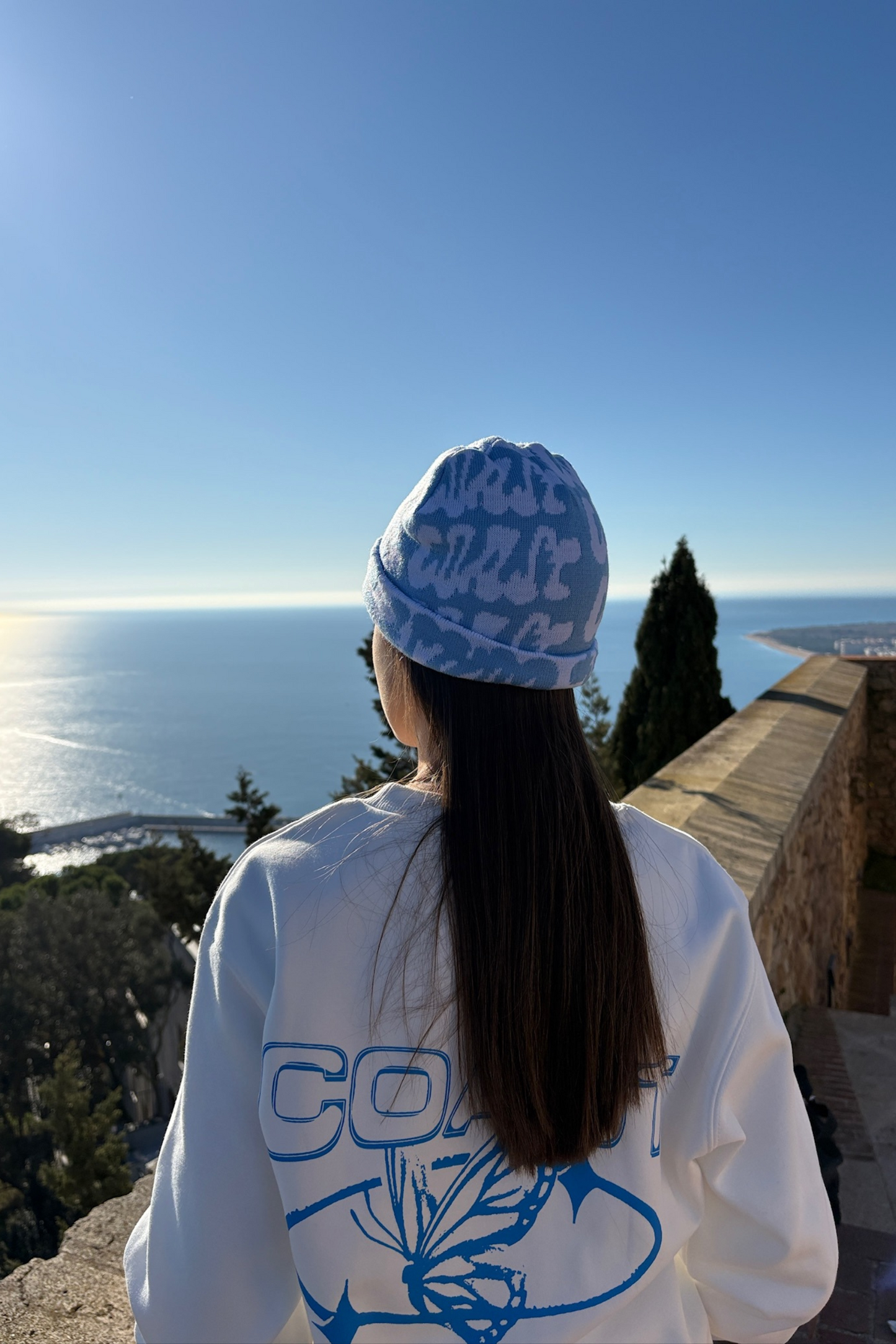 Blue Melt Beanie
