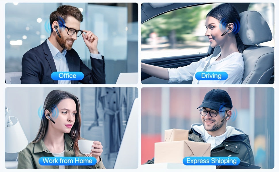 Business Wireless Headset Auriculares Negocios 50H