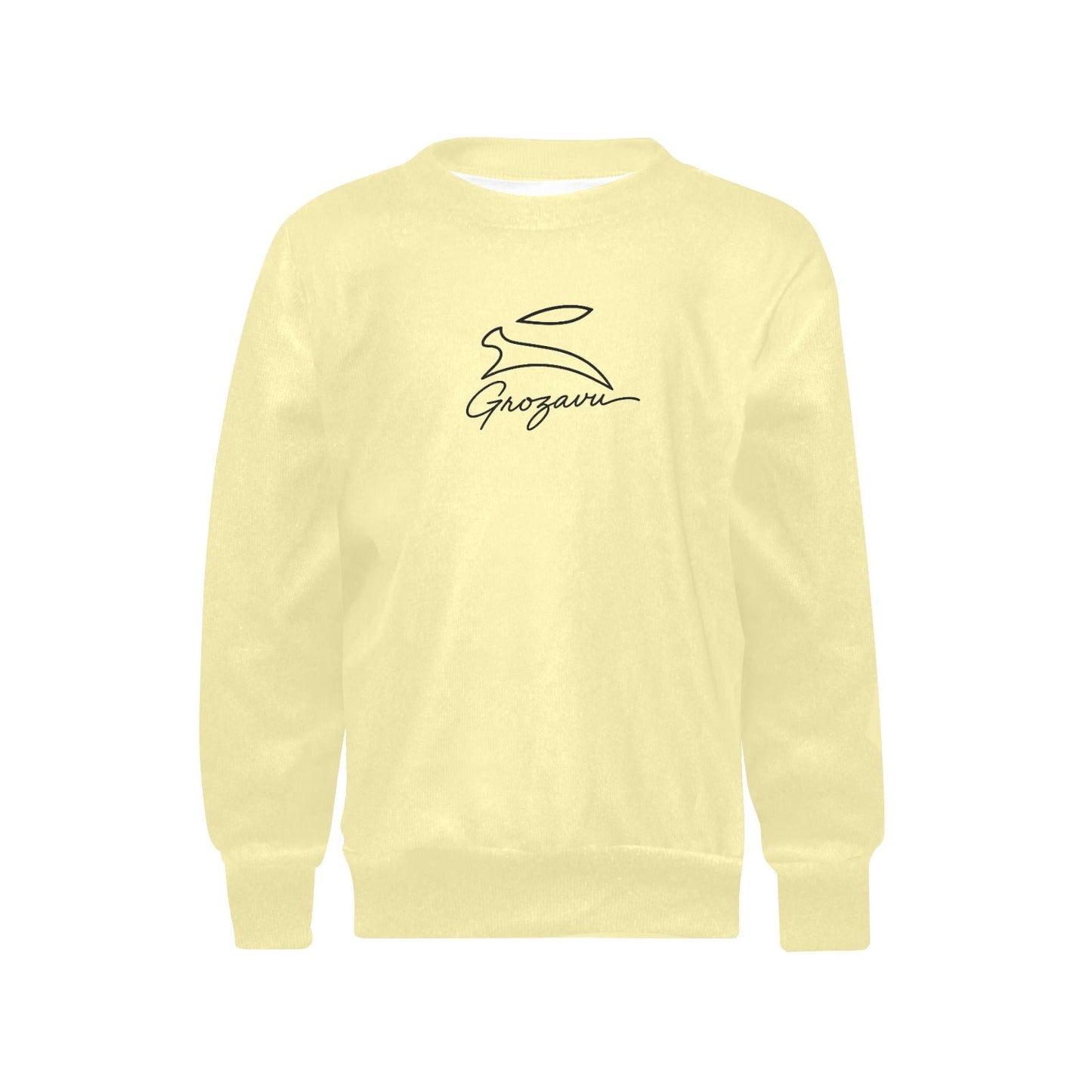 Girls Cotton Sweater – Grozavu Bunny Yellow