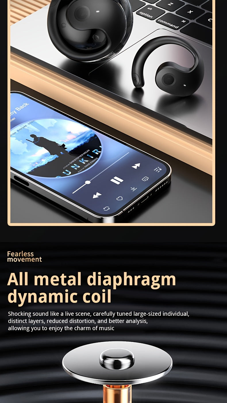 Aptkdoe Open-Ear Earbuds Auriculares Oído Abierto