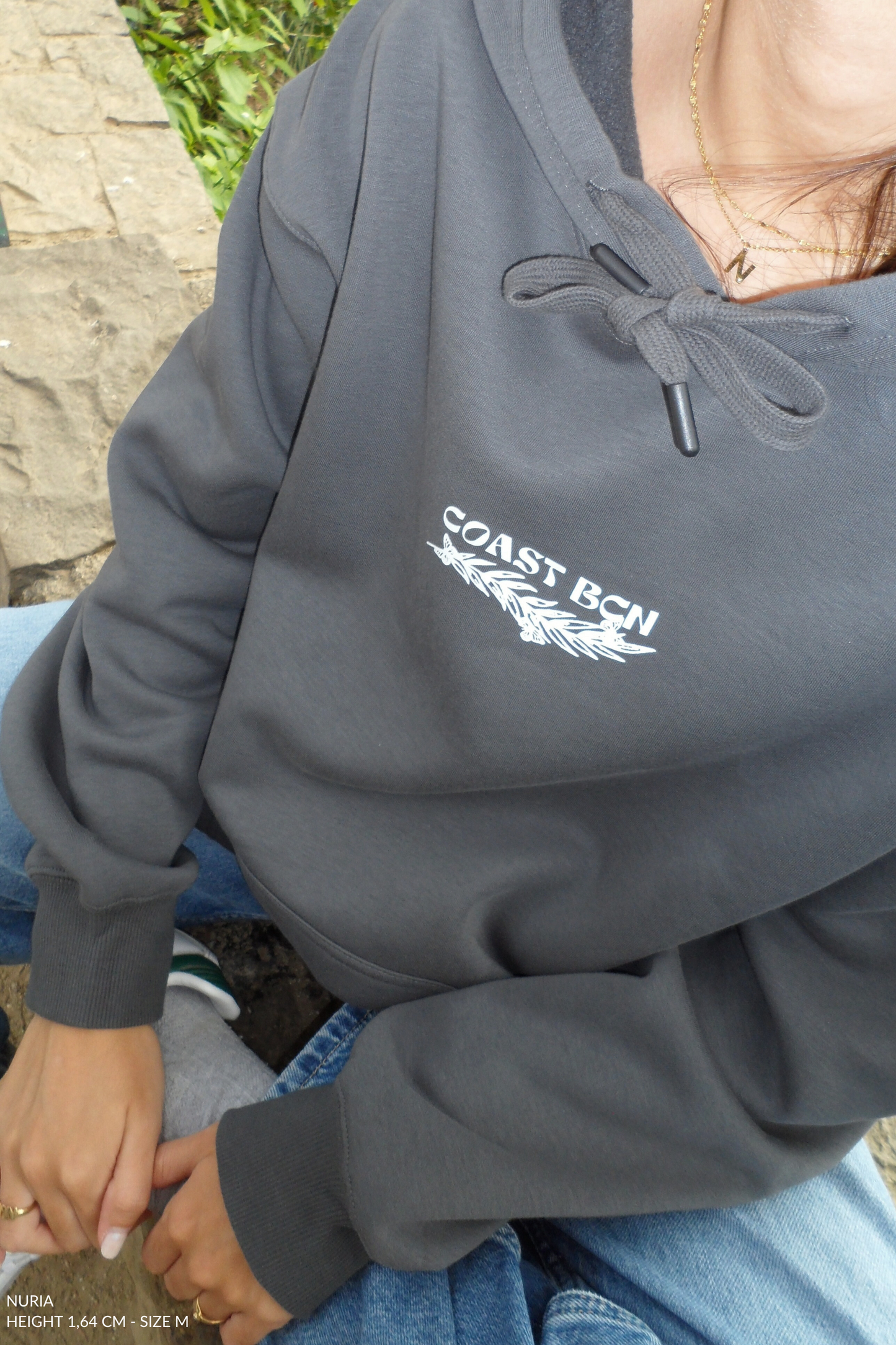 Gray Wake Up Hoodie