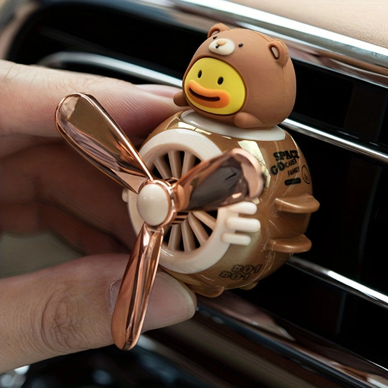 Adorable Pilot Duck Car Air Freshener