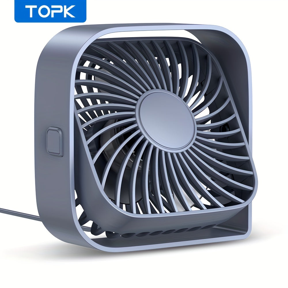Silent USB Desk Fan 3-Speed
