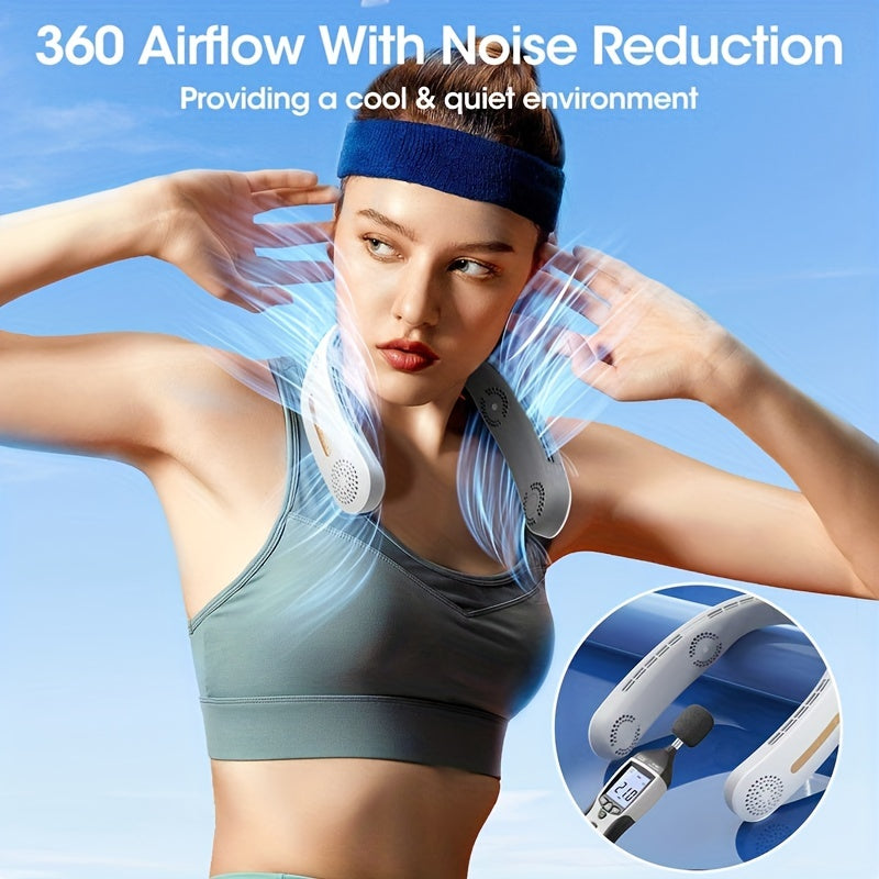 Innovative Bladeless Neck Fan Rechargeable