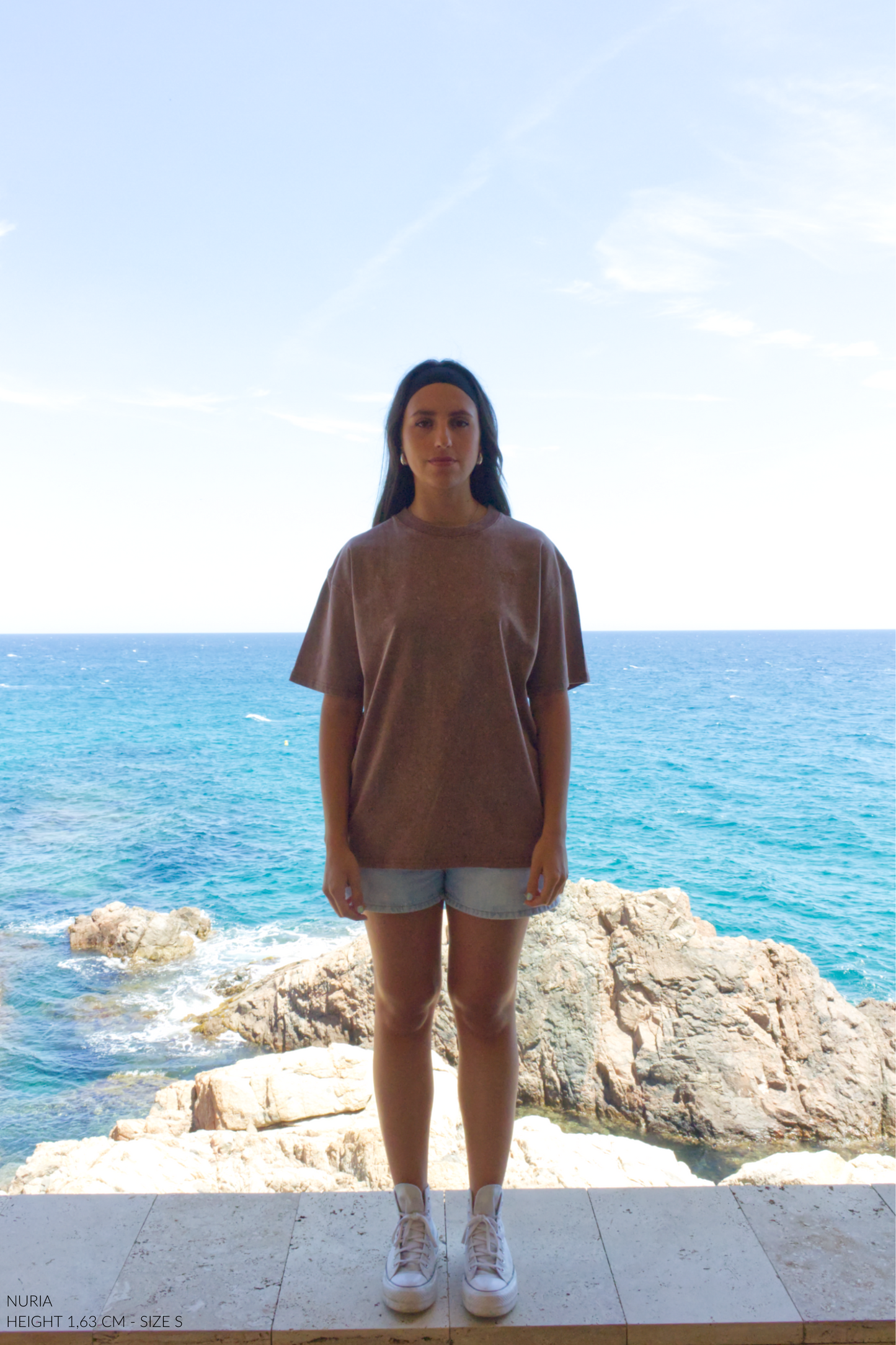 Brown Washed Icon T-shirt