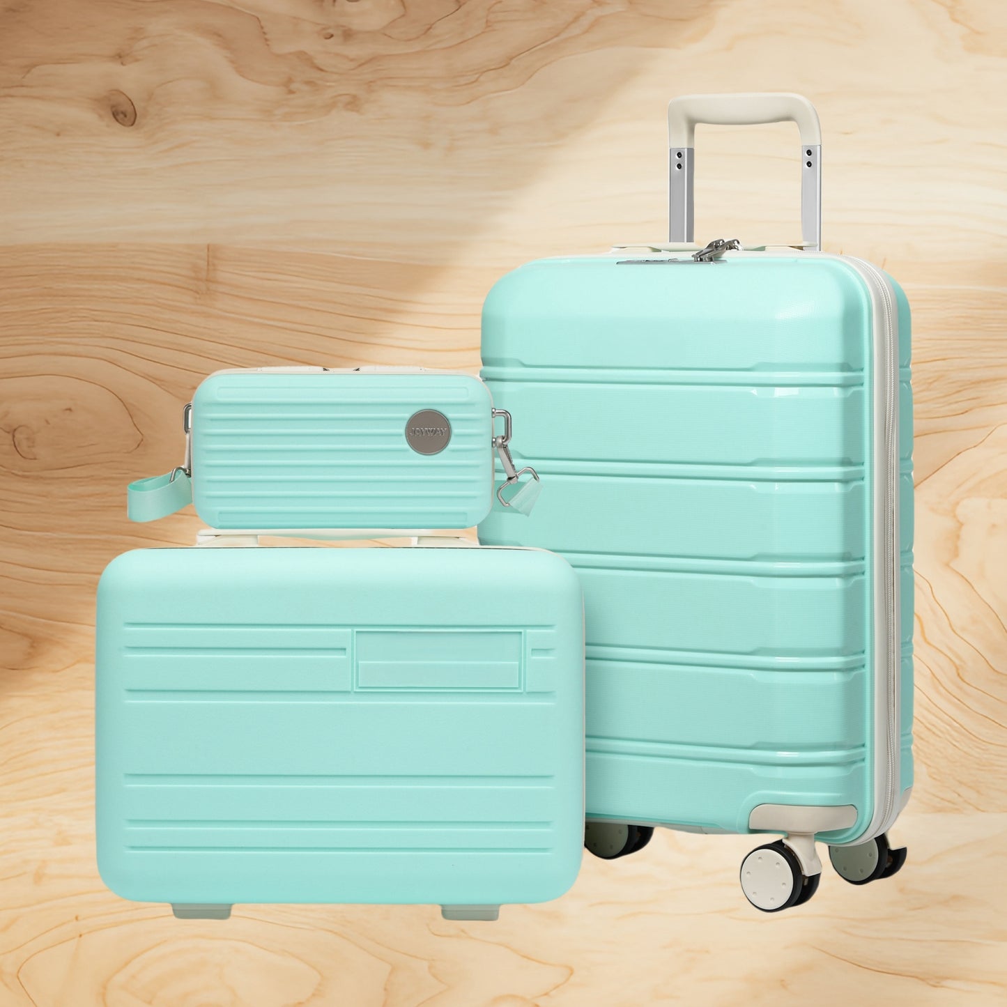 Suitcase Luggage Set with Lock, Juego Maletas con Cerradura