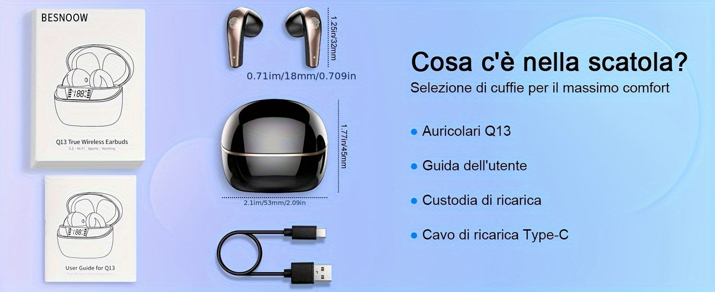 HiFi Wireless Earbuds Auriculares HiFi 40H