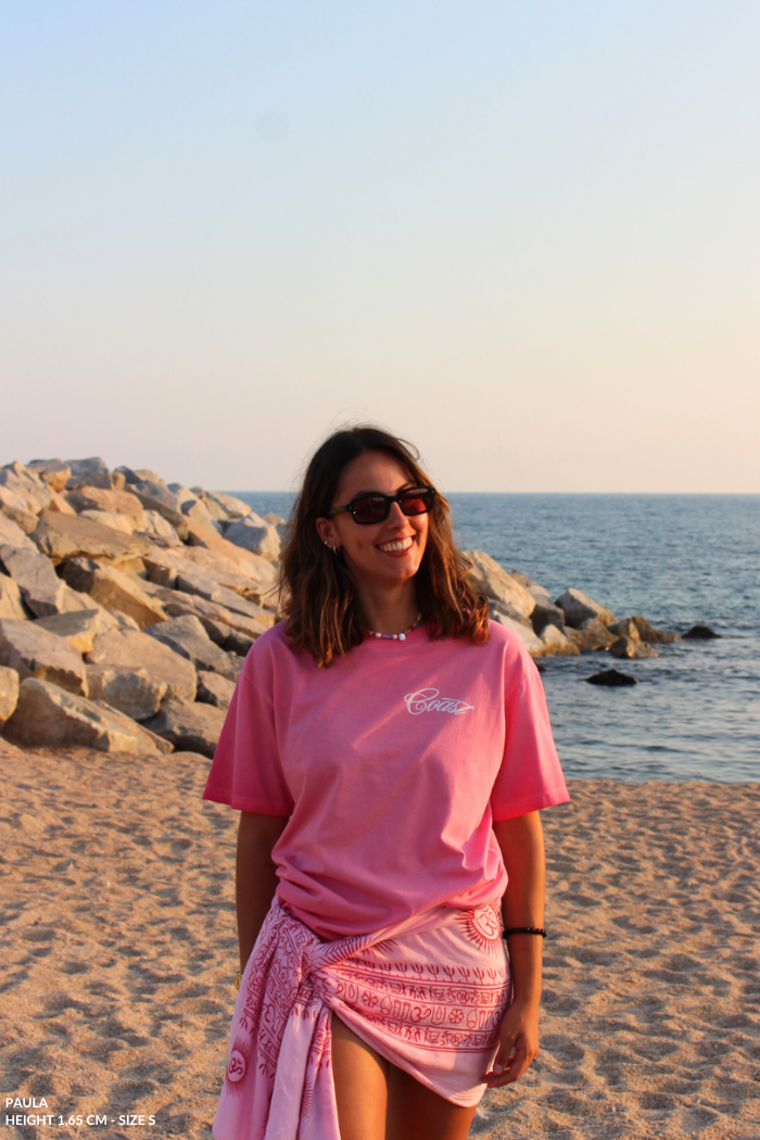 Pink Sunset Bloom T-shirt
