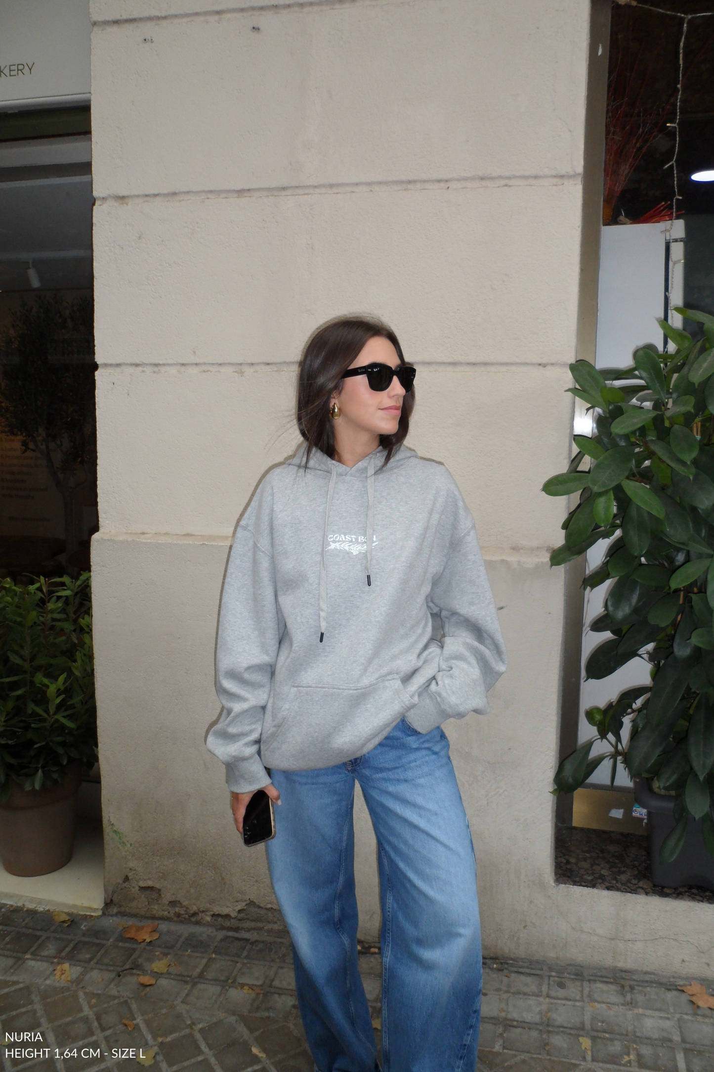 Heather Gray Wake Up Hoodie
