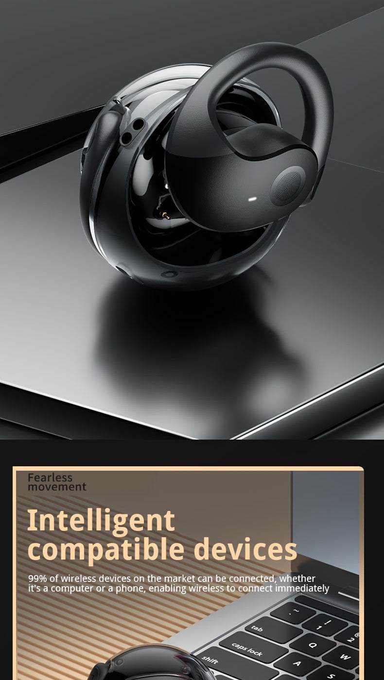 Aptkdoe Open-Ear Earbuds Auriculares Oído Abierto