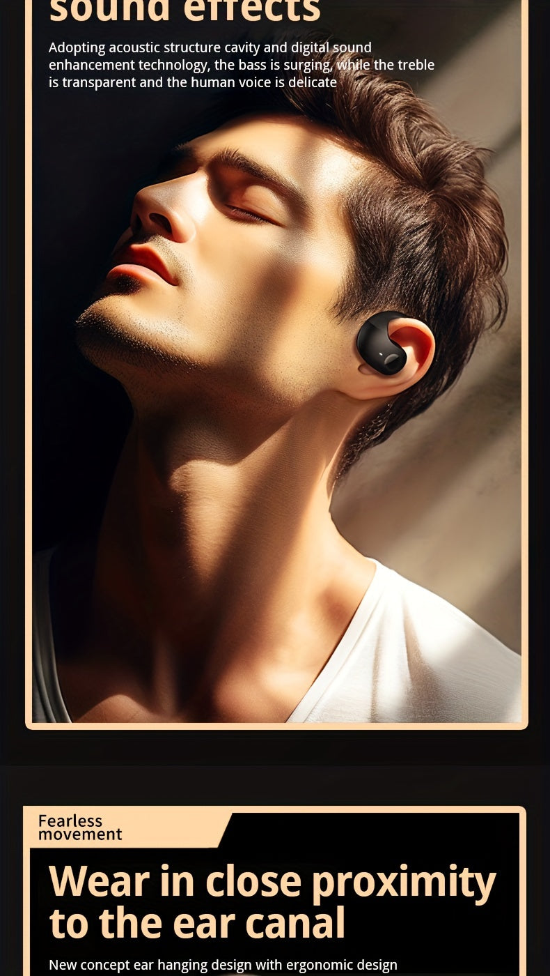 Aptkdoe Open-Ear Earbuds Auriculares Oído Abierto