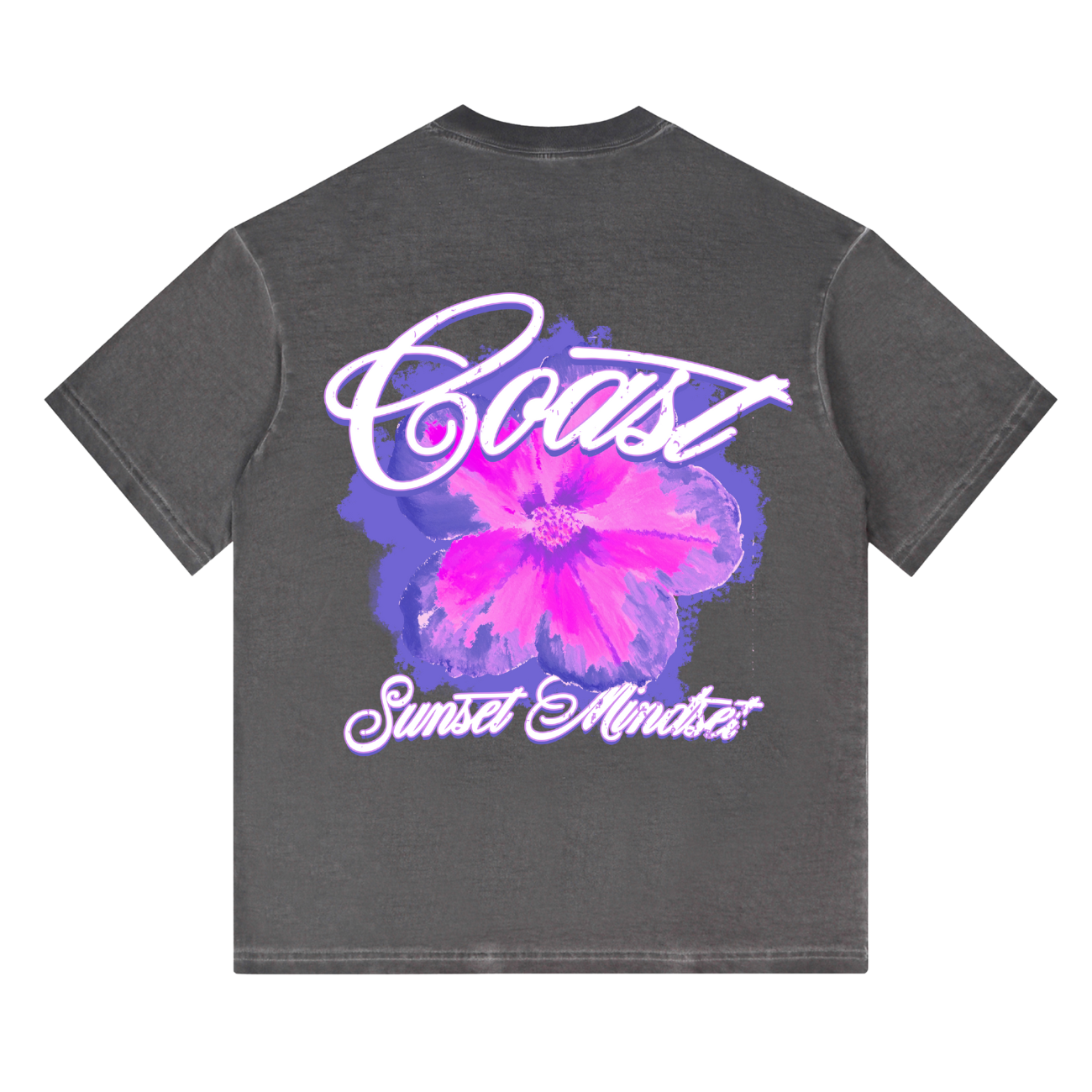 Black Sunset Bloom T-shirt