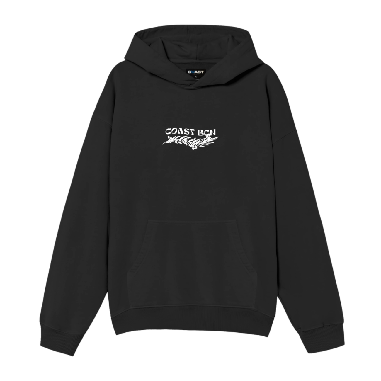 Black Wake Up Hoodie
