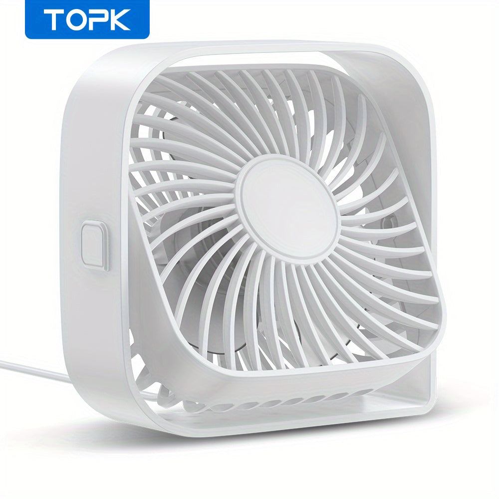 Silent USB Desk Fan 3-Speed