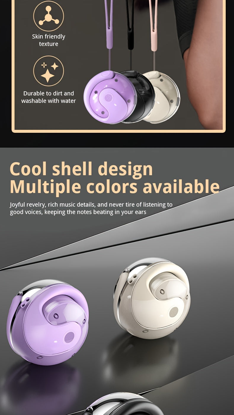 Aptkdoe Open-Ear Earbuds Auriculares Oído Abierto