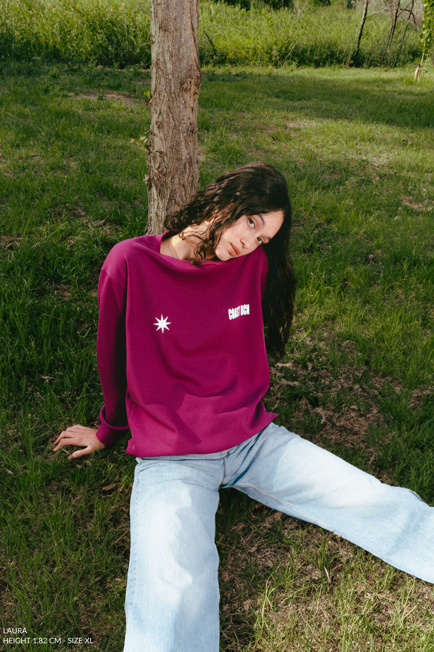 Purple Disconnect Sweatshirt