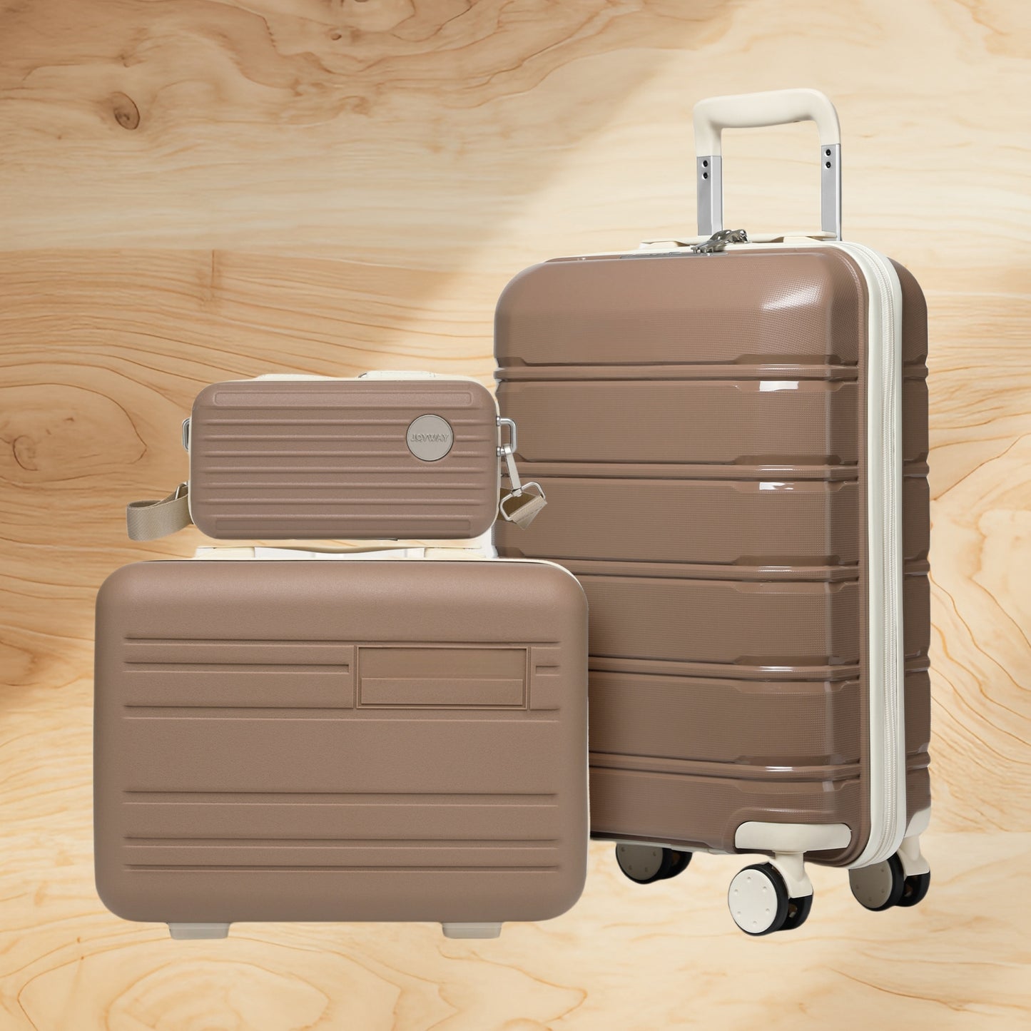 Suitcase Luggage Set with Lock, Juego Maletas con Cerradura