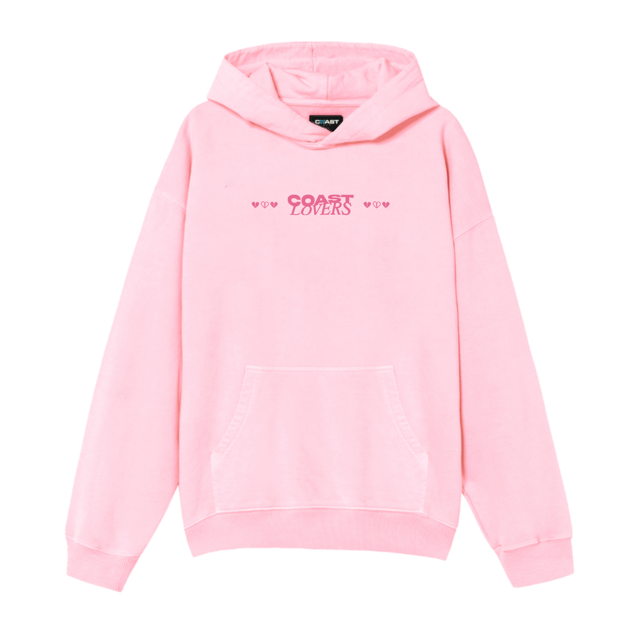 Pink Coast Lovers Hoodie